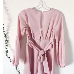 Nordstrom Free Press Blush Dress